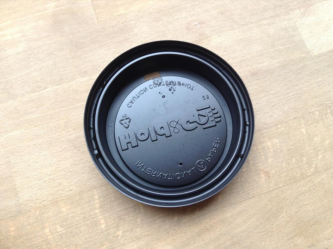 plastic packaging destroying the environment, coffee plastic lid