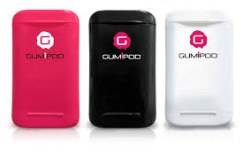 Gumipod chewing gum boxes